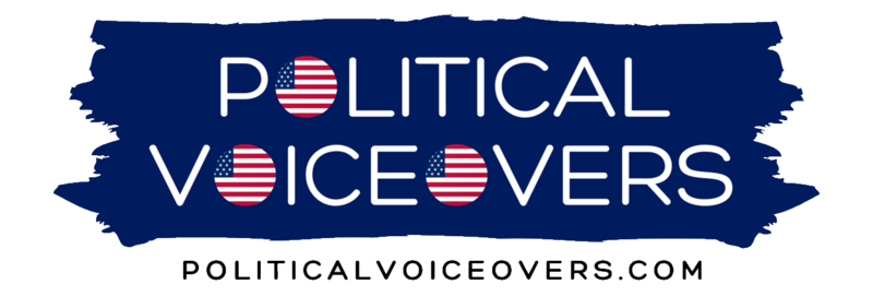 PoliticalVoiceovers.com Logo